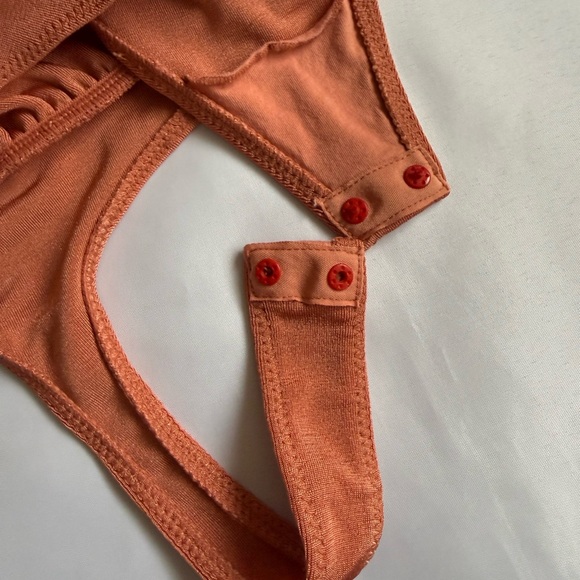 Free People Coral Wrap Bodysuit - Picture 3 of 7